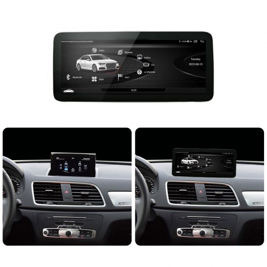 LM Digital - LM GH4 292 HIGH Οθόνη OEM Multimedia Αυτοκινήτου για AUDI Q3 2011 > 2018 (CarPlay/AndroidAuto/BT/GPS/WIFI/GPRS)