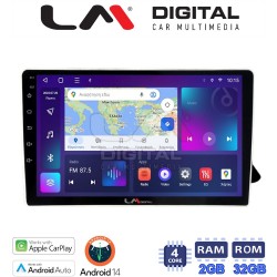 LM Digital - LM ZN4310 GPS Οθόνη OEM Multimedia Αυτοκινήτου για AUDI A4 2008 > 2013 (CarPlay/AndroidAuto/BT/GPS/WIFI/GPRS)