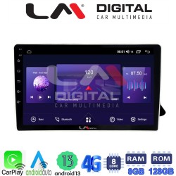 LM Digital - LM ZT8310 GPS Οθόνη OEM Multimedia Αυτοκινήτου για AUDI A4 2008 > 2013 (CarPlay/AndroidAuto/BT/GPS/WIFI/GPRS)