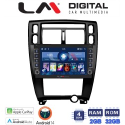 LM Digital - LM ZG4006B GPS Οθόνη OEM Multimedia Αυτοκινήτου για TUCSON 2004 > 2010 (CarPlay/AndroidAuto/BT/GPS/WIFI/GPRS)