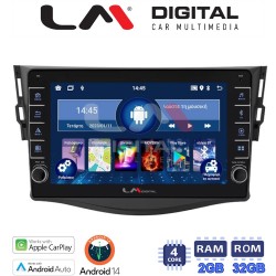 LM Digital - LM ZG4018 GPS Οθόνη OEM Multimedia Αυτοκινήτου για TOYOTA RAV4 2006 > 2012 (CarPlay/AndroidAuto/BT/GPS/WIFI/GPRS)