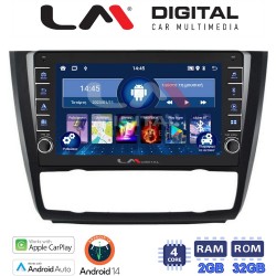 LM Digital - LM ZG4170B GPS Οθόνη OEM Multimedia Αυτοκινήτου για BMW σειρά 1 (E81 - E82 - E87 -E88) (CarPlay/AndroidAuto/BT/GPS/WIFI/GPRS)