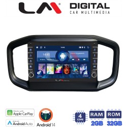 LM Digital - LM ZG4259 GPS Οθόνη OEM Multimedia Αυτοκινήτου για Fiat Strada 2021 > Προσοχή! Δείτε την φίσα του εργοστασιακού μηχανήματος και ενημερώστε το τεχνικό τμήμα πριν την παραγγελία. (CarPlay/AndroidAuto/BT/GPS/WIFI/GPRS)