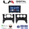 LM Digital - LM ZG4323 GPS Οθόνη OEM Multimedia Αυτοκινήτου για PEUGEOT 3008 2009>2016 & 206 2002>2006 (CarPlay/AndroidAuto/BT/GPS/WIFI/GPRS)