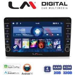 LM Digital - LM ZG4331 GPS Οθόνη OEM Multimedia Αυτοκινήτου για CITROEN BERLINGO - PEUGEOT PARTNER 2008>2018 (CarPlay/AndroidAuto/BT/GPS/WIFI/GPRS)
