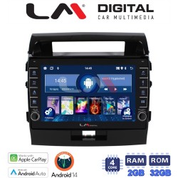 LM Digital - LM ZG4383 GPS Οθόνη OEM Multimedia Αυτοκινήτου για TOYOTA LANDCRUISER 2008>2015 (CarPlay/AndroidAuto/BT/GPS/WIFI/GPRS)