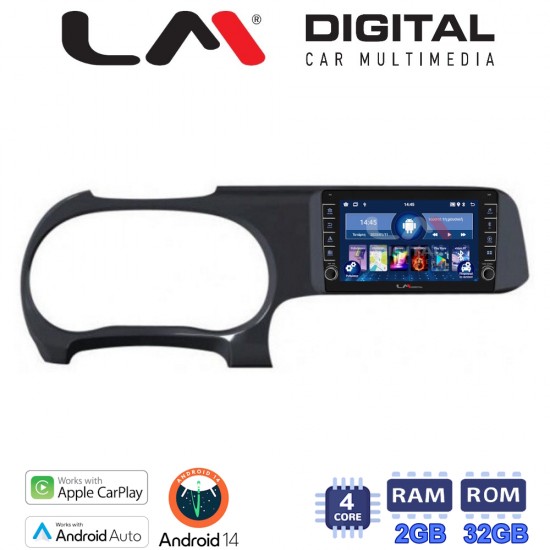 LM Digital - LM ZG4388 GPS Οθόνη OEM Multimedia Αυτοκινήτου για HYUNDAI i10 2020> (CarPlay/AndroidAuto/BT/GPS/WIFI/GPRS)