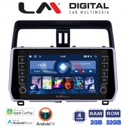 LM Digital - LM ZG4400 GPS Οθόνη OEM Multimedia Αυτοκινήτου για Toytota Land Cruiser 2019> (CarPlay/AndroidAuto/BT/GPS/WIFI/GPRS)