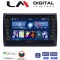 LM Digital - LM ZG4466 GPS Οθόνη OEM Multimedia Αυτοκινήτου για Fiat Stilo 2001 > 2007 (CarPlay/AndroidAuto/BT/GPS/WIFI/GPRS)