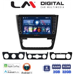 LM Digital - LM ZG4482 GPS Οθόνη OEM Multimedia Αυτοκινήτου για SKODA YETI 2014> (CarPlay/AndroidAuto/BT/GPS/WIFI/GPRS)