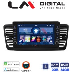 LM Digital - LM ZG4525 GPS Οθόνη OEM Multimedia Αυτοκινήτου για SUBARU LEGACY 2002> (CarPlay/AndroidAuto/BT/GPS/WIFI/GPRS)