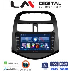 LM Digital - LM ZG4589 GPS Οθόνη OEM Multimedia Αυτοκινήτου για DAEWOO SPARK 2009>2016 (CarPlay/AndroidAuto/BT/GPS/WIFI/GPRS)