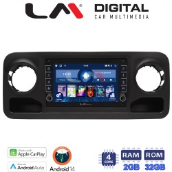 LM Digital - LM ZG4670 GPS Οθόνη OEM Multimedia Αυτοκινήτου για Mercedes Sprinter 2019 > (CarPlay/AndroidAuto/BT/GPS/WIFI/GPRS)