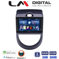 LM Digital - LM ZG4693 GPS Οθόνη OEM Multimedia Αυτοκινήτου για Kia Soul 2009 > 2013 (CarPlay/AndroidAuto/BT/GPS/WIFI/GPRS)