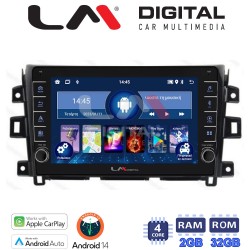 LM Digital - LM ZG4716 GPS Οθόνη OEM Multimedia Αυτοκινήτου για Nissan Navara D23 2016> (CarPlay/AndroidAuto/BT/GPS/WIFI/GPRS)