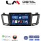 LM Digital - LM ZG4947 GPS Οθόνη OEM Multimedia Αυτοκινήτου για TOYOTA RAV 4 2013 > 2020 (CarPlay/AndroidAuto/BT/GPS/WIFI/GPRS)