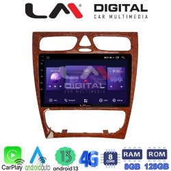 LM Digital - LM ZT8171W GPS Οθόνη OEM Multimedia Αυτοκινήτου για Mercedes C Class 1999 > 2004 (Προ Facelift) (CarPlay/AndroidAuto/BT/GPS/WIFI/GPRS)