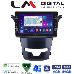 LM Digital - LM ZG8016 GPS Οθόνη OEM Multimedia Αυτοκινήτου για Ssangyong Korando 2014> (CarPlay/AndroidAuto/BT/GPS/WIFI/GPRS)