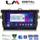 LM Digital - LM ZG8028 GPS Οθόνη OEM Multimedia Αυτοκινήτου για Toyota Auris 2007 > 2012 (CarPlay/AndroidAuto/BT/GPS/WIFI/GPRS)