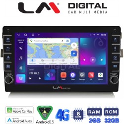 LM Digital - LM ZG8028B GPS Οθόνη OEM Multimedia Αυτοκινήτου για Toyota Auris 2007 > 2012 (CarPlay/AndroidAuto/BT/GPS/WIFI/GPRS)