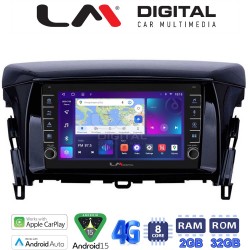 LM Digital - LM ZG8030 GPS Οθόνη OEM Multimedia Αυτοκινήτου για MITSUBISHI ECLIPSE CROSS 2018> (CarPlay/AndroidAuto/BT/GPS/WIFI/GPRS)