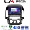 LM Digital - LM ZG8043AC GPS Οθόνη OEM Multimedia Αυτοκινήτου για HYUNDAI i30 2007-2012 (CarPlay/AndroidAuto/BT/GPS/WIFI/GPRS)