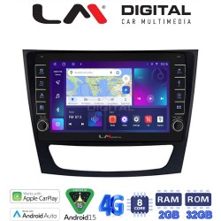 LM Digital - LM ZG8090 GPS Οθόνη OEM Multimedia Αυτοκινήτου για MERCEDES E class (W211) (CarPlay/AndroidAuto/BT/GPS/WIFI/GPRS)