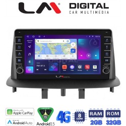 LM Digital - LM ZG8145 GPS Οθόνη OEM Multimedia Αυτοκινήτου για RENAULT MEGANE3 (CarPlay/AndroidAuto/BT/GPS/WIFI/GPRS)