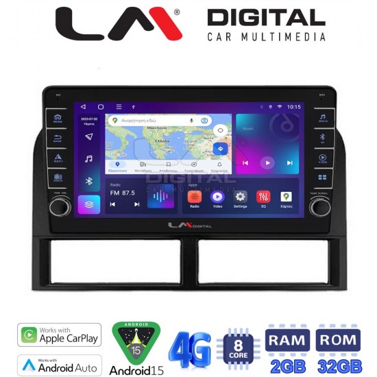 LM Digital - LM ZG8201 GPS Οθόνη OEM Multimedia Αυτοκινήτου για Jeep Gran Cherokee 1999 > 2004 (CarPlay/AndroidAuto/BT/GPS/WIFI/GPRS)