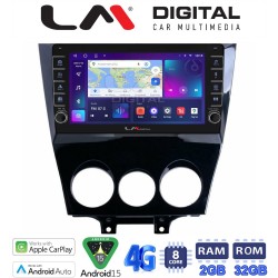 LM Digital - LM ZG8301 GPS Οθόνη OEM Multimedia Αυτοκινήτου για Mazda RX8 2001>2008 (CarPlay/AndroidAuto/BT/GPS/WIFI/GPRS)