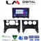 LM Digital - LM ZG8323 GPS Οθόνη OEM Multimedia Αυτοκινήτου για PEUGEOT 3008 2009>2016 & 206 2002>2006 (CarPlay/AndroidAuto/BT/GPS/WIFI/GPRS)