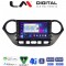 LM Digital - LM ZG8406 GPS Οθόνη OEM Multimedia Αυτοκινήτου για Hyundai i10 2014> (CarPlay/AndroidAuto/BT/GPS/WIFI/GPRS)