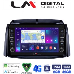 LM Digital - LM ZG8498 GPS Οθόνη OEM Multimedia Αυτοκινήτου για Renault Koleos 2006>2017 (CarPlay/AndroidAuto/BT/GPS/WIFI/GPRS)