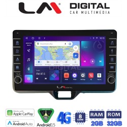 LM Digital - LM ZG8554 GPS Οθόνη OEM Multimedia Αυτοκινήτου για TOYOTA YARIS 2020> (CarPlay/AndroidAuto/BT/GPS/WIFI/GPRS)