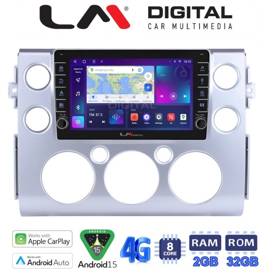 LM Digital - LM ZG8563 GPS Οθόνη OEM Multimedia Αυτοκινήτου για TOYOTA FJ CRUISER 2014> (CarPlay/AndroidAuto/BT/GPS/WIFI/GPRS)