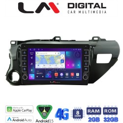 LM Digital - LM ZG8588 GPS Οθόνη OEM Multimedia Αυτοκινήτου για TOYOTA HILUX 2017> (CarPlay/AndroidAuto/BT/GPS/WIFI/GPRS)