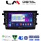 LM Digital - LM ZG8599 GPS Οθόνη OEM Multimedia Αυτοκινήτου για SUZUKI CELERIO 2015> (CarPlay/AndroidAuto/BT/GPS/WIFI/GPRS)