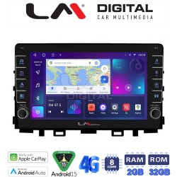 LM Digital - LM ZG8625 GPS Οθόνη OEM Multimedia Αυτοκινήτου για KIA RIO & STONIC 2017> (CarPlay/AndroidAuto/BT/GPS/WIFI/GPRS)