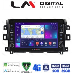 LM Digital - LM ZG8716 GPS Οθόνη OEM Multimedia Αυτοκινήτου για Nissan Navara D23 2016> (CarPlay/AndroidAuto/BT/GPS/WIFI/GPRS)