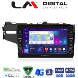 LM Digital - LM ZG8760 GPS Οθόνη OEM Multimedia Αυτοκινήτου για HONDA JAZZ 2013> (CarPlay/AndroidAuto/BT/GPS/WIFI/GPRS)
