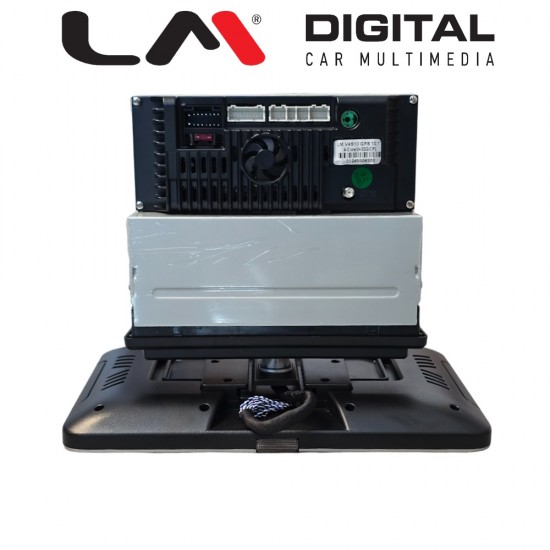 LM Digital - LM V4R12 GPS Οθόνη OEM Multimedia Αυτοκινήτου για Οθόνη universal τύπου tablet με 1DIN βάση από πίσω (CarPlay/AndroidAuto/BT/GPS/WIFI/GPRS)