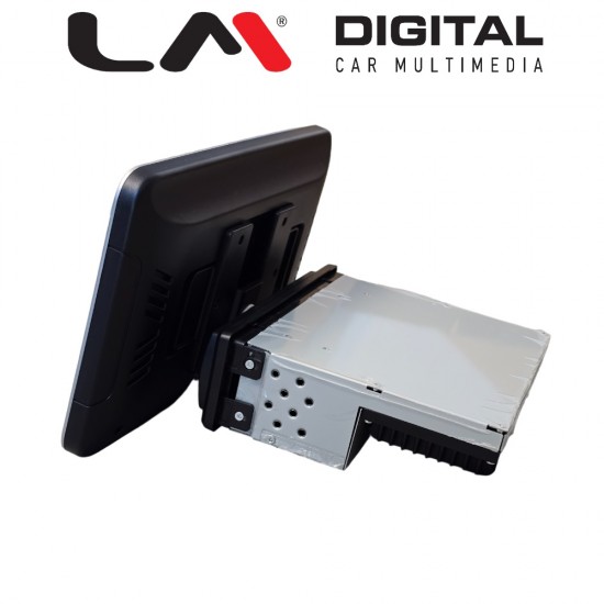 LM Digital - LM V4R12 GPS Οθόνη OEM Multimedia Αυτοκινήτου για Οθόνη universal τύπου tablet με 1DIN βάση από πίσω (CarPlay/AndroidAuto/BT/GPS/WIFI/GPRS)