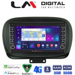 LM Digital - LM ZG8199 GPS Οθόνη OEM Multimedia Αυτοκινήτου για FIAT 500X 2014> (CarPlay/AndroidAuto/BT/GPS/WIFI/GPRS)
