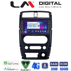 LM Digital - LM ZG8186 GPS Οθόνη OEM Multimedia Αυτοκινήτου για SUZUKI JIMNY 2007 > 2018 (CarPlay/AndroidAuto/BT/GPS/WIFI/GPRS)