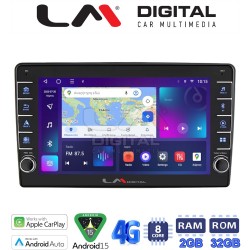 LM Digital - LM ZG8193 GPS Οθόνη OEM Multimedia Αυτοκινήτου για DUCATO, BOXER, JUMBER (CarPlay/AndroidAuto/BT/GPS/WIFI/GPRS)