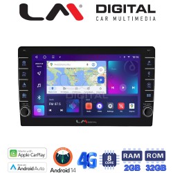 LM Digital - LM G8910 GPS Οθόνη universal tablet Multimedia Αυτοκινήτου 10 inch (CarPlay/AndroidAuto/BT/GPS/WIFI/GPRS)