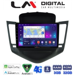 LM Digital - LM ZE8045 GPS Οθόνη OEM Multimedia Αυτοκινήτου για CHEVROLET CRUZE 2008>2013 (CarPlay/AndroidAuto/BT/GPS/WIFI/GPRS)