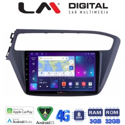 LM Digital - LM ZE8226 GPS Οθόνη OEM Multimedia Αυτοκινήτου για Hyundai i20 2019> (CarPlay/AndroidAuto/BT/GPS/WIFI/GPRS)
