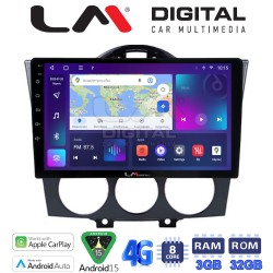 LM Digital - LM ZE8304 GPS Οθόνη OEM Multimedia Αυτοκινήτου για ΠΡΟΣΟΧΗ!!! ΜΕΤΑ ΤΗΝ ΤΟΠΟΘΕΤΗΣΗ Η ΟΘΟΝΗ ΘΑ ΕΞΕΧΕΙ ΑΠO ΤΟ ΤΑΜΠΛΟ 2cmMazda RX8 2001 > 2008 (CarPlay/AndroidAuto/BT/GPS/WIFI/GPRS)