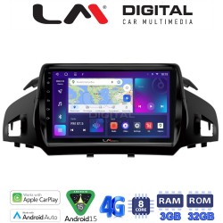 LM Digital - LM ZE8362 GPS Οθόνη OEM Multimedia Αυτοκινήτου για FORD KUGA 2013> & C-MAX 2011> (CarPlay/AndroidAuto/BT/GPS/WIFI/GPRS)